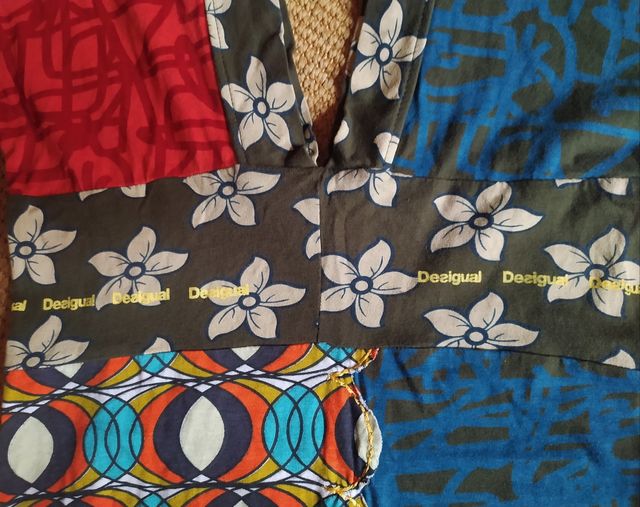 Vestido Desigual XS multicolor