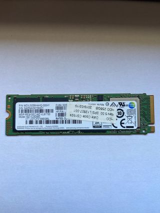 SSD Samsung 256GB NVMe M.2