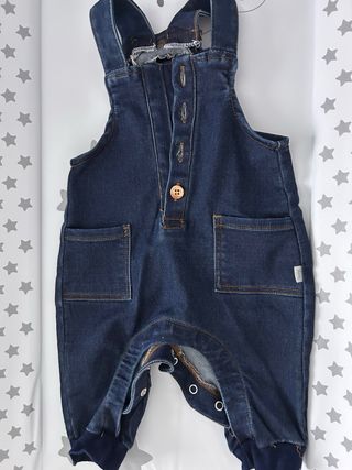 Salopette Jeans neonato 3-6 mesi