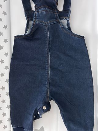 Salopette Jeans neonato 3-6 mesi