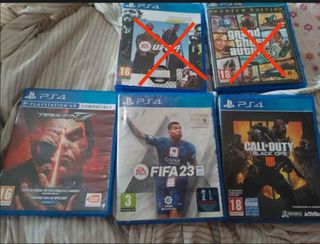 3 Juegos PS4 - Variados