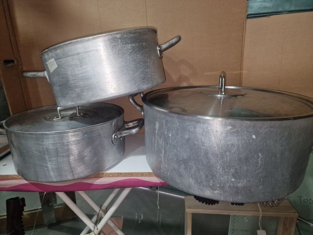 Ollas Aluminio usadas