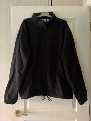 Sudadera Adidas negra c/cuello alto