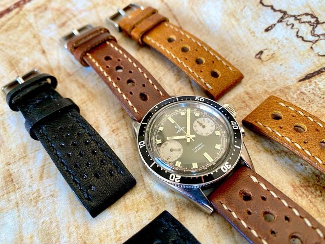 Reloj YEMA RALLYGRAF Chronograph, Valjoux 7730 60s