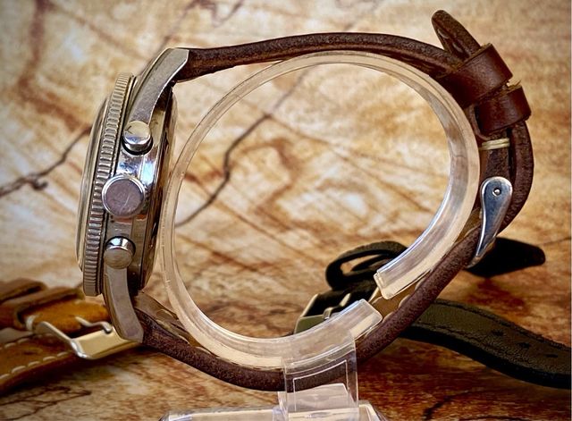 Reloj YEMA RALLYGRAF Chronograph, Valjoux 7730 60s