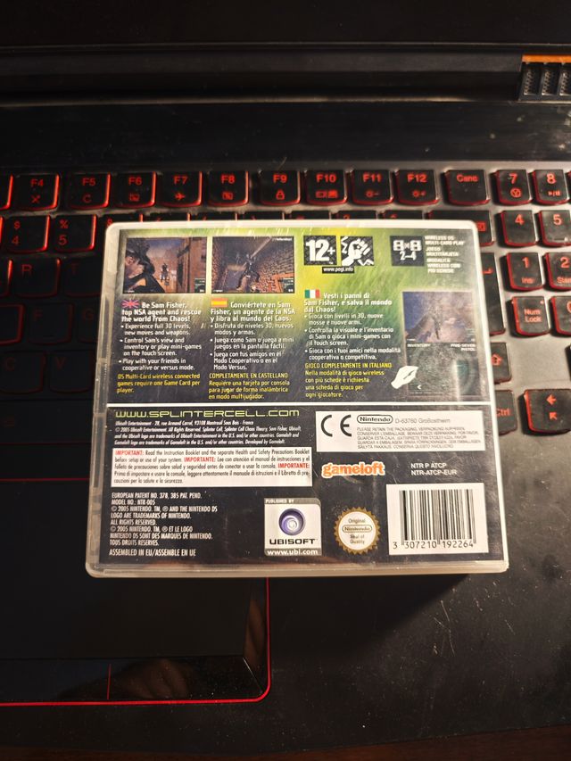 Splinter Cell Chaos Theory - Nintendo DS