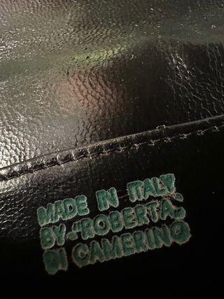 Pochette Roberta di Camerino vintage nera