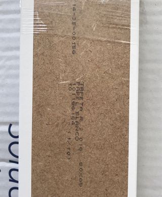 Tapeta MDF blanca 225x8x12cm