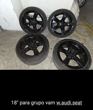 Llantas 18" Audi/Seat
