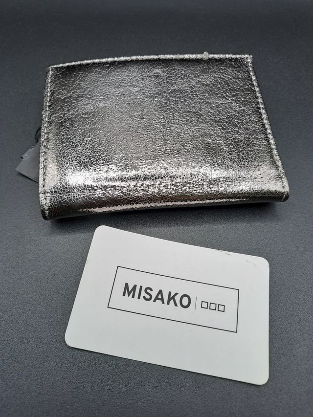 Carteira Misako prata - nova