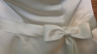Vestido novia civil blanco
