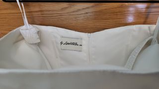 Vestido novia civil blanco