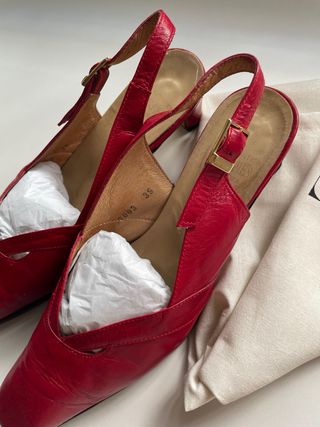 Zapatos rojos verano -talla 39