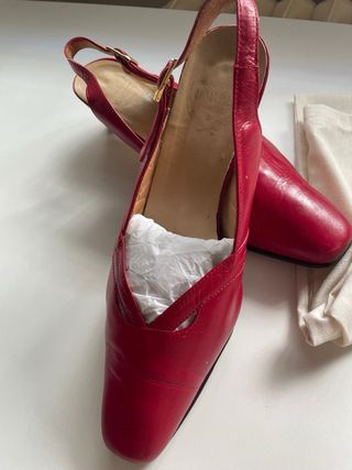 Zapatos rojos verano -talla 39