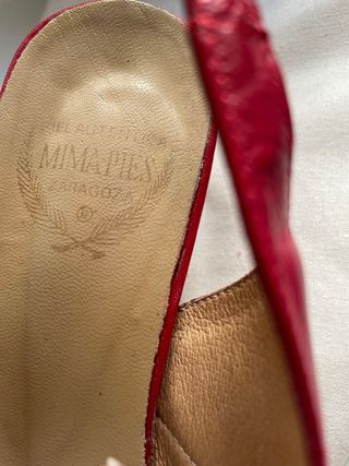 Zapatos rojos verano -talla 39