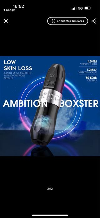 Máquina Tatuaje Ambition Boxter