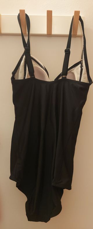 Bañador Lascana blanco&negro