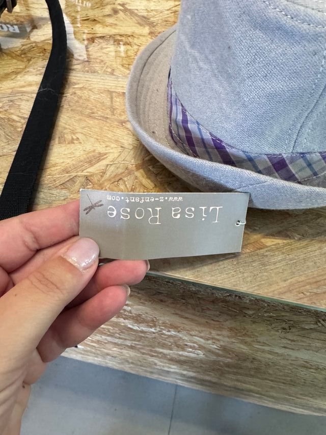 Cappello bimbo/a Lisa Rose beige/viola 53 cm