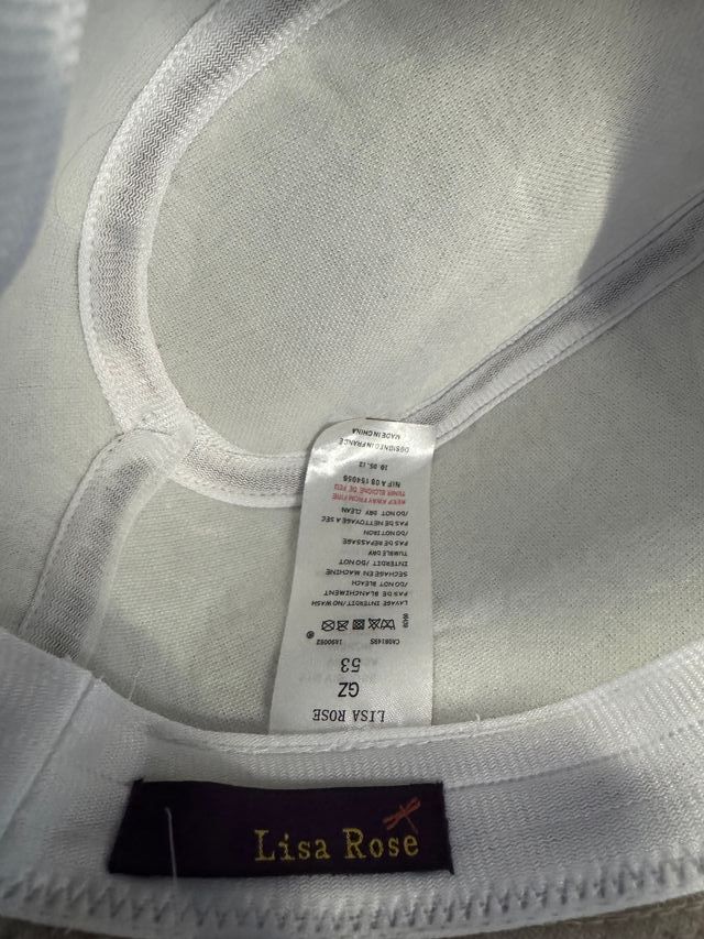 Cappello bimbo/a Lisa Rose beige/viola 53 cm