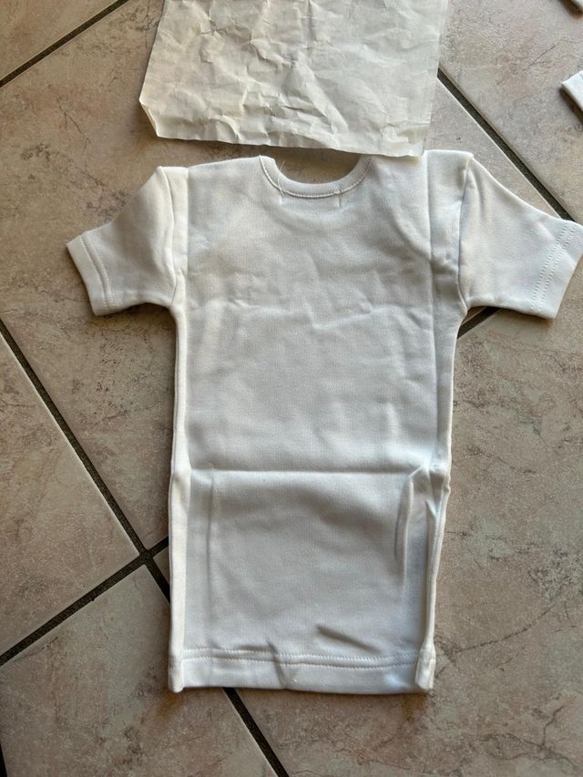 4 Body neonato Petit Bateau