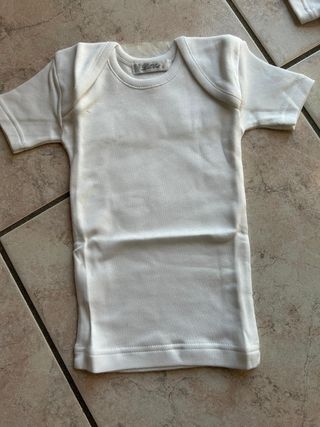 4 Body neonato Petit Bateau