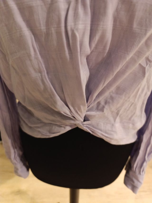 Blusa morada - Talla única