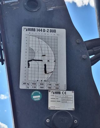 Camión grúa DAF CF