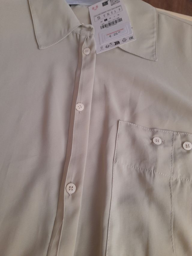 Camisa verde agua.Nueva con etiqueta