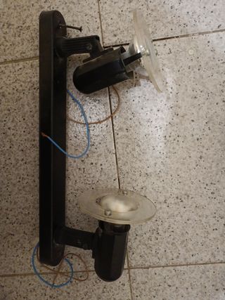 Juego luces techo y mesitas