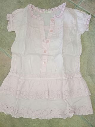 Vestido Benetton Bebê - Rosa Claro