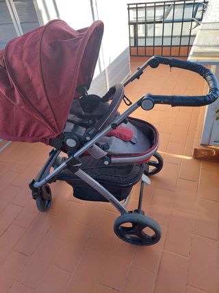 Carrito bebé rojo - ligero