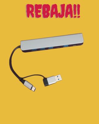 Hub USB-C 6 en 1 - Multifunción