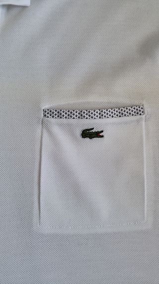 Polo Lacoste bianca XXL - Uomo