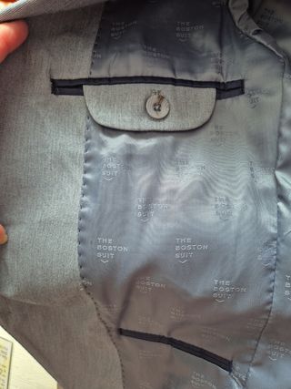 Traje BOSTON azul niño