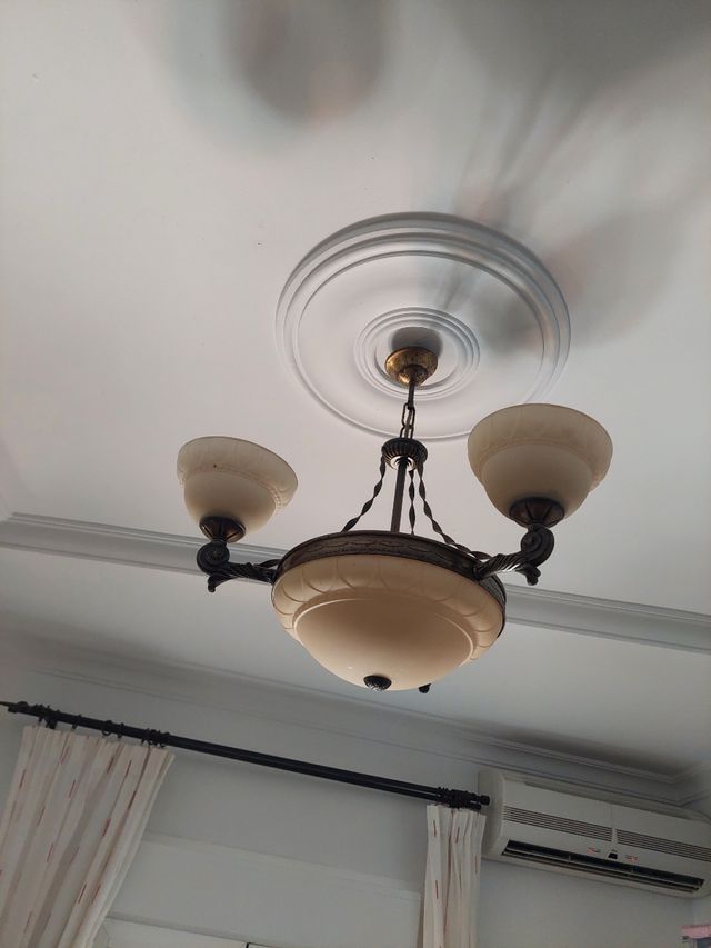 Lámpara techo 3 ó 6 luces vintage