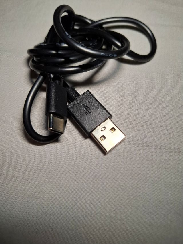 Cable USB-C a USB-A Negro