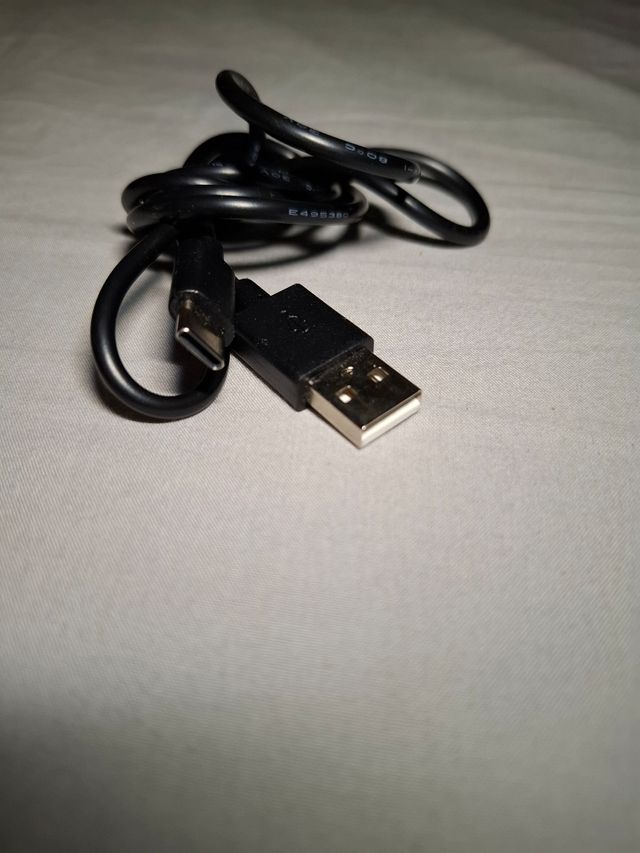 Cable USB-C a USB-A Negro