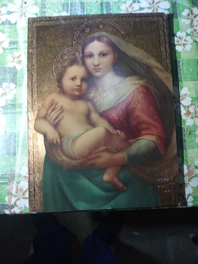 Quadro Madonna con Bambino