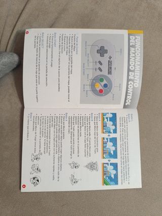 Manual Super Mario World SNES