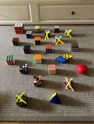 Cubos Rubik - 17 piezas