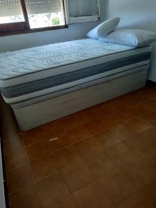 Canapé colchón 30cm - Blanco