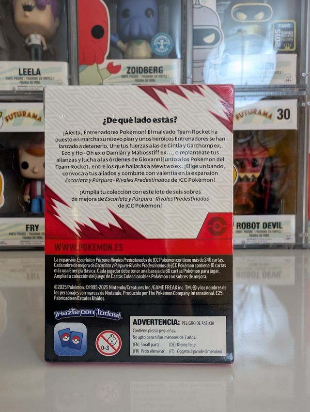 Pokémon Rivals Predestinados - 6 sobres