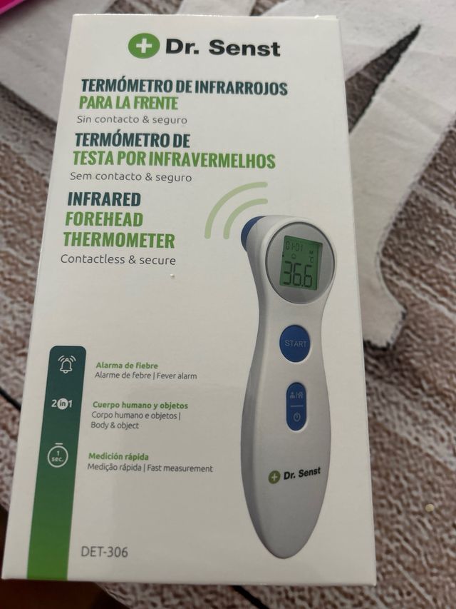 Termómetro infrarrojos Dr. Senst DET-306 nuevo