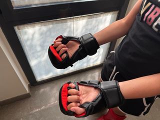 Guantoni arti marziali e grappling 500 neri