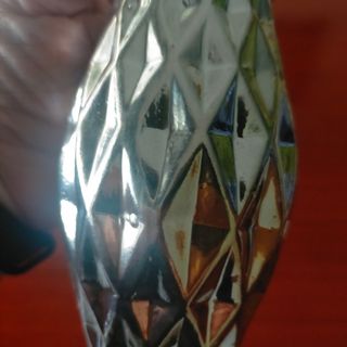 Jarrón pequeño plateado