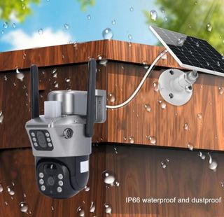 Cámara vigilancia WiFi solar