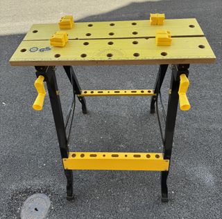 Banco Lavoro Pieghevole Multifunzione con Morsetti