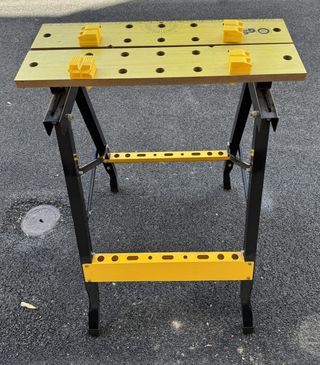 Banco Lavoro Pieghevole Multifunzione con Morsetti