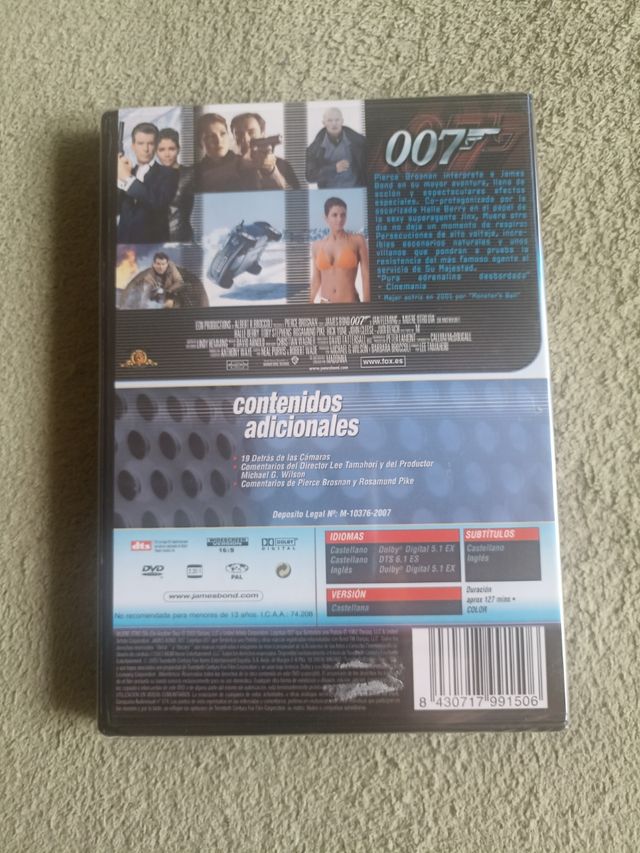DVD 007 Muere otro día (Edicion Especial)