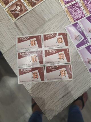 Lote de Sellos España: 15 y 25 céntimos